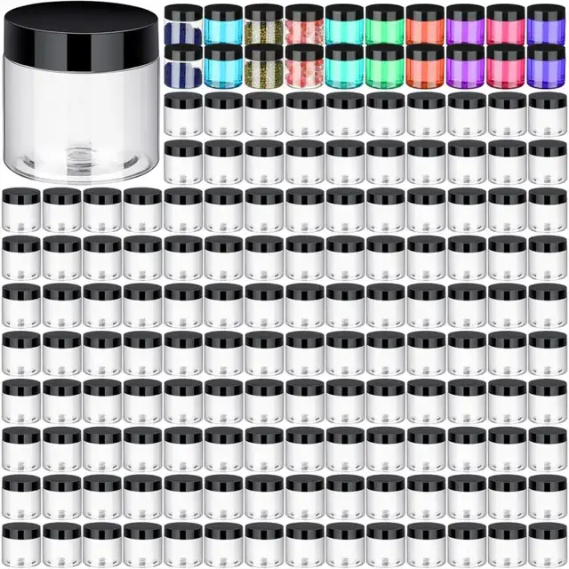 Plastic Cosmetic Jars