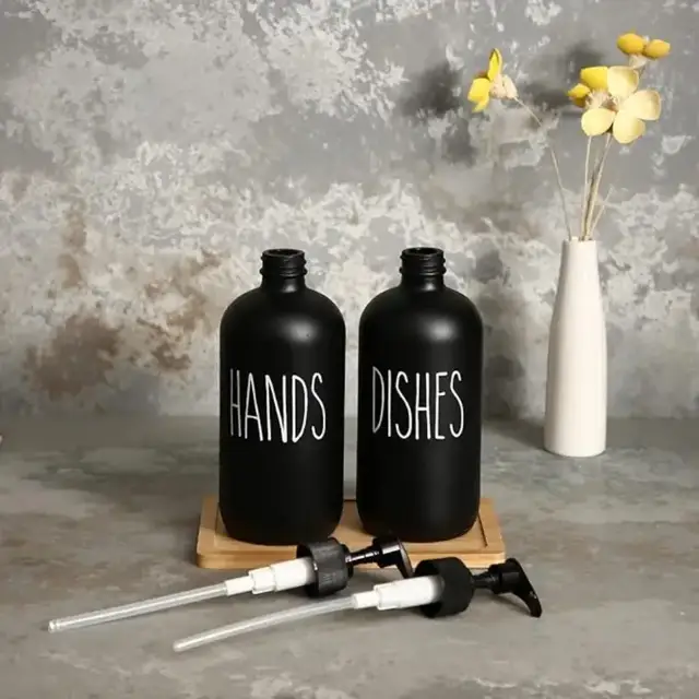 Glass Lotion Bottles view 2