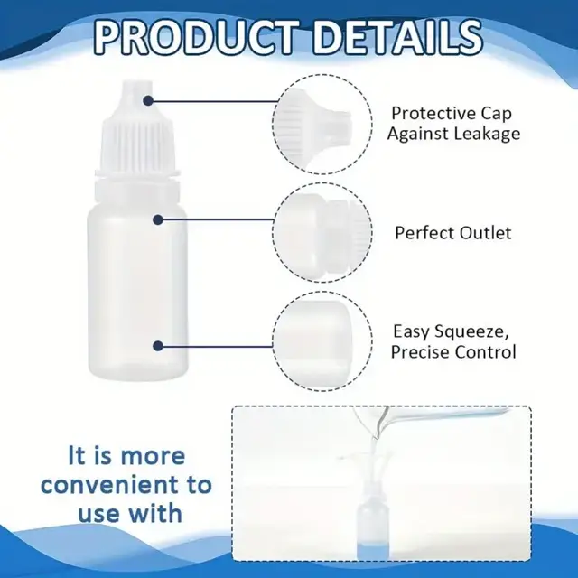 Plastic Dropper Bottles view 2