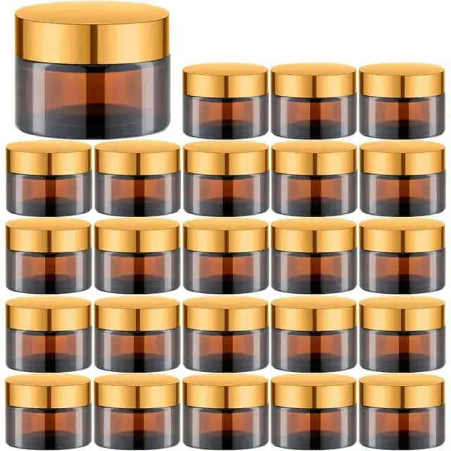 Glass Cosmetic Jars