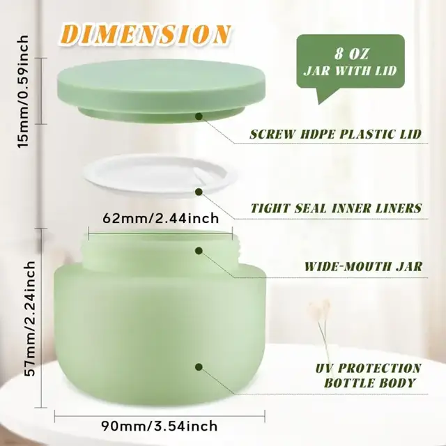 Cosmetic Jars view 2
