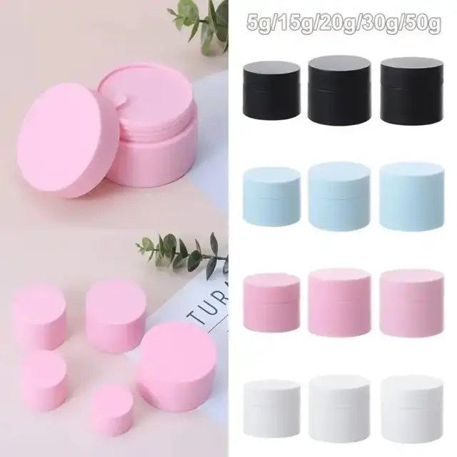 Plastic Cosmetic Jars