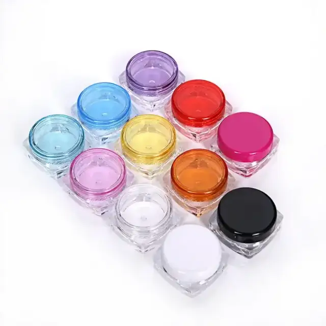 Square Lip Balm Pots view 2