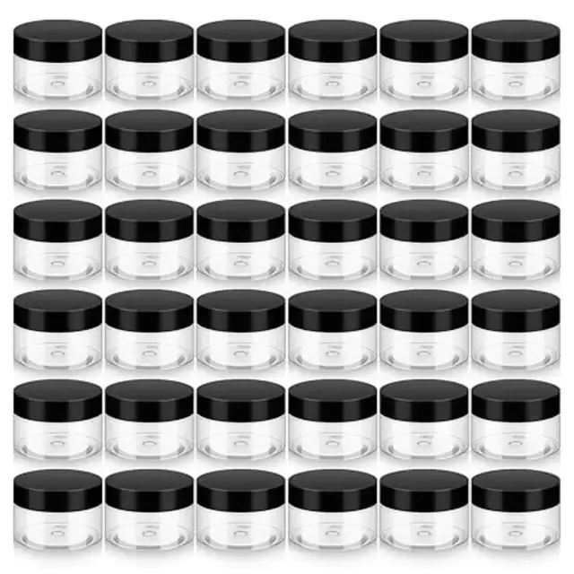 Plastic Cosmetic Jars