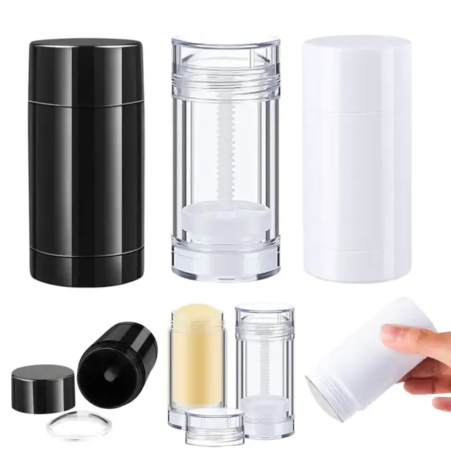 Plastic Deodorant Stick Containers