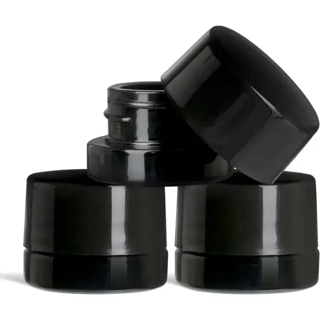 Glass Lip Balm Pots