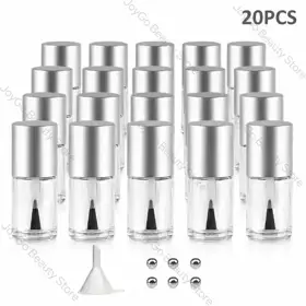 Glass Nail Polish Bottles