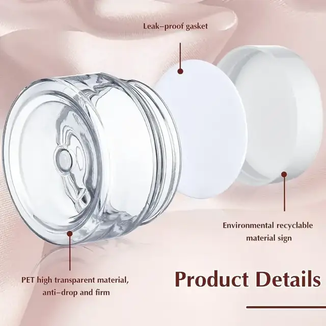 Plastic Cosmetic Jars view 2