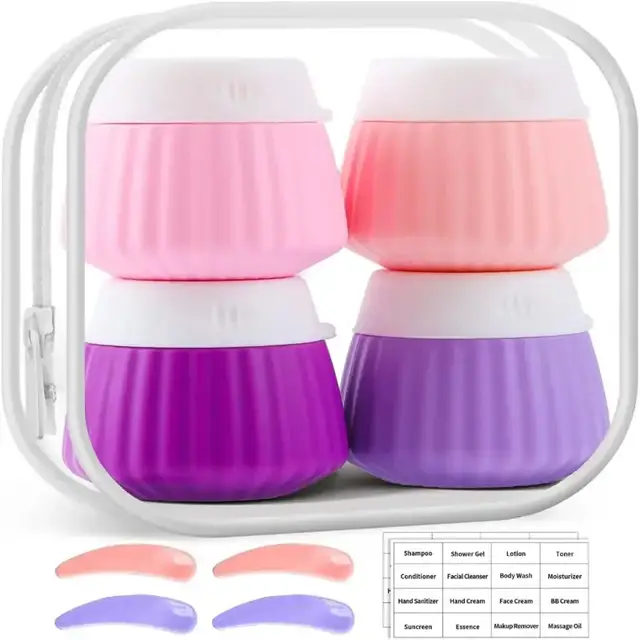 Silicone Cosmetic Jars