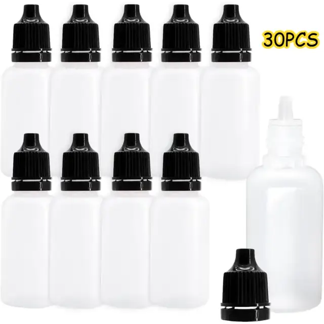 Plastic Dropper Bottles