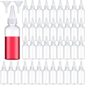 Twist-Top Plastic Squeeze Bottles