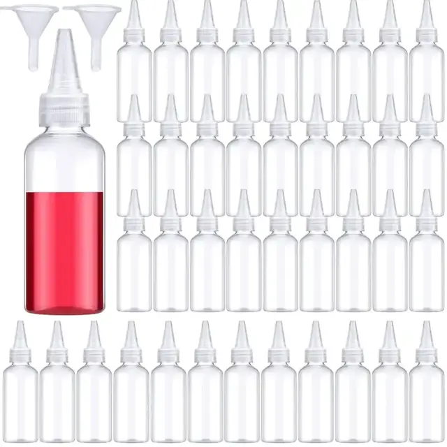 Twist-Top Plastic Squeeze Bottles