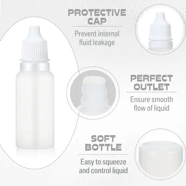 Plastic Dropper Bottles view 2