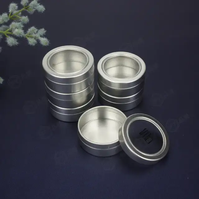 Aluminum Lip Balm Pots view 2