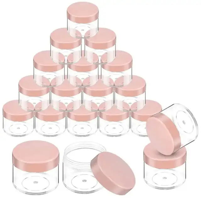 Plastic Lip Balm Pots