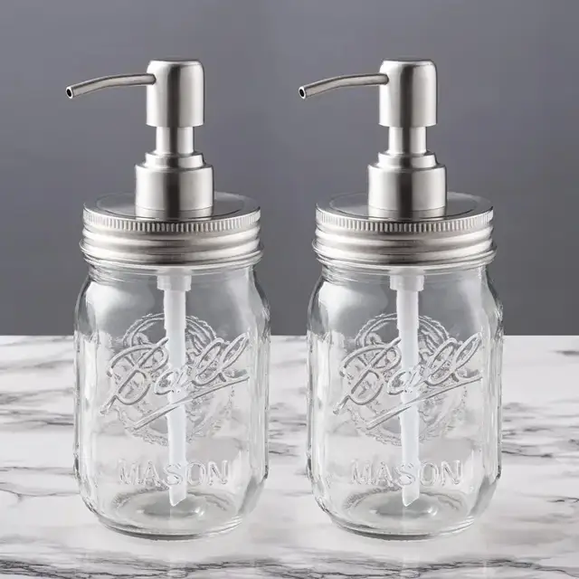 Glass Cosmetic Jars