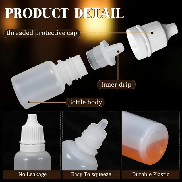 Plastic Dropper Bottles view 2