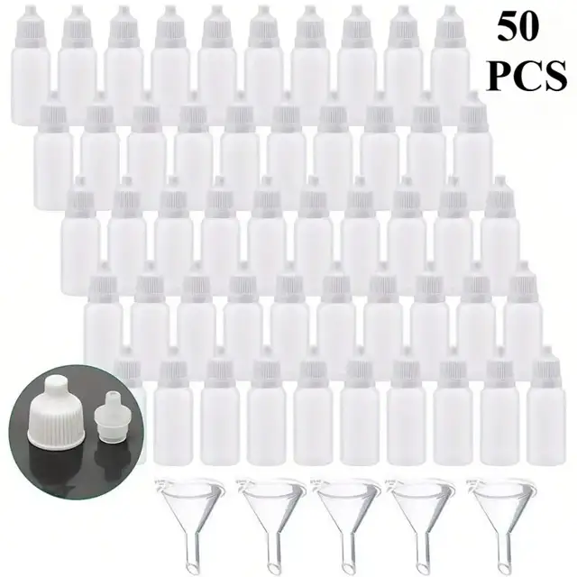 Plastic Dropper Bottles
