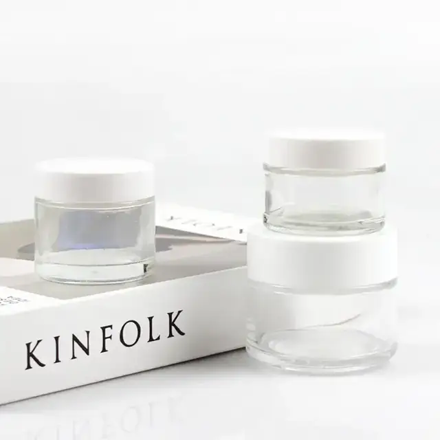 Glass Lip Balm Pots view 2