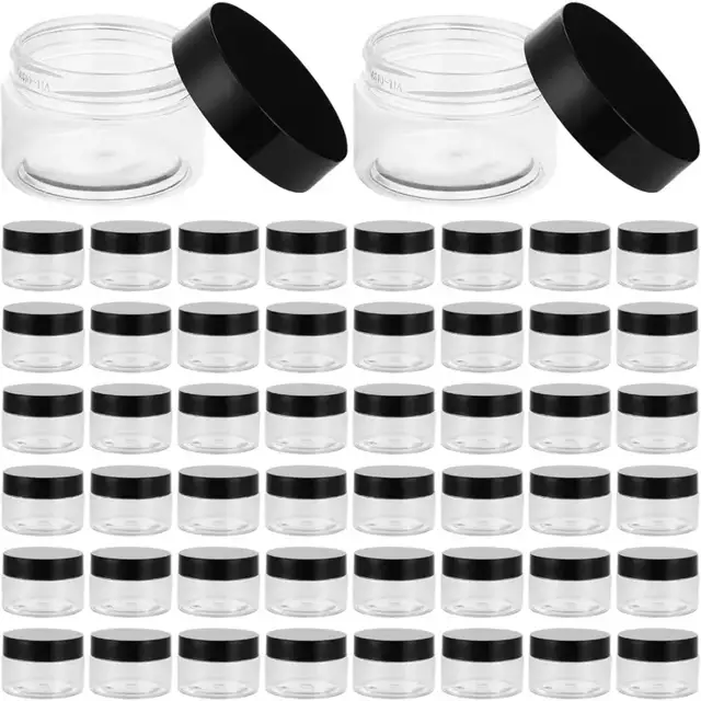 Plastic Cosmetic Jars