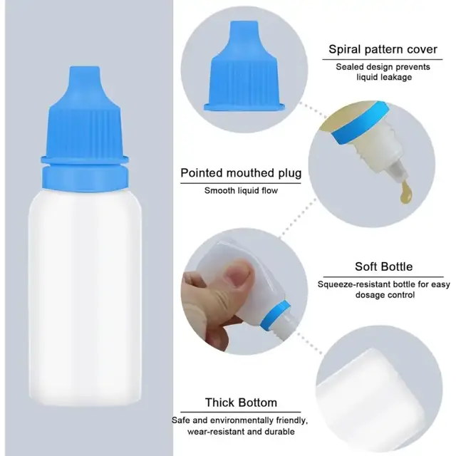 Plastic Dropper Bottles view 2
