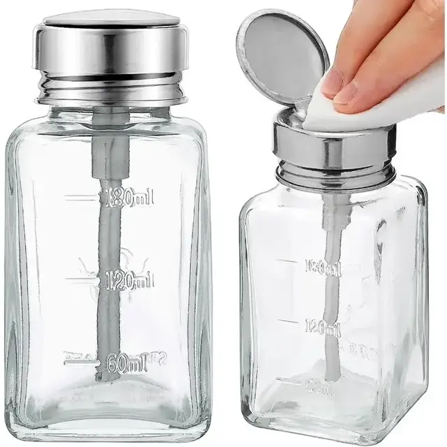 Glass Nail Polish Bottles