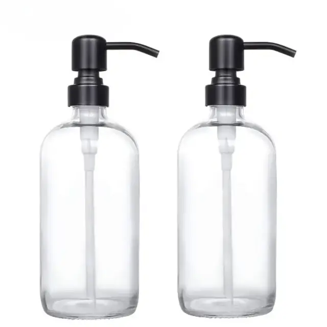 Glass Pump Bottles view 2