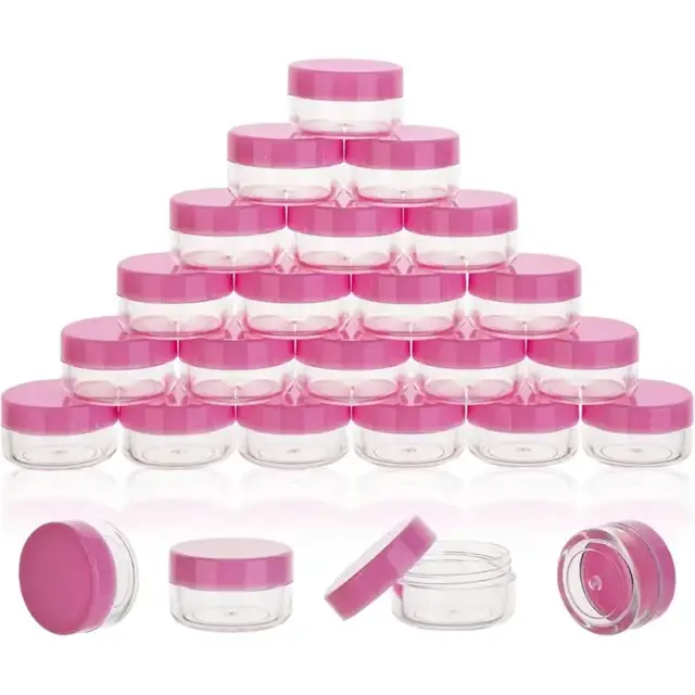 Plastic Cosmetic Jars