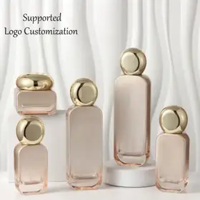 Gradient Glass Cosmetic Jars view 1