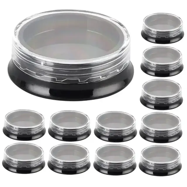 Black Mini Acrylic Jars