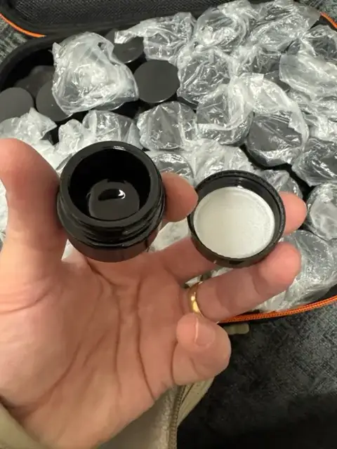 Glass Cosmetic Jars