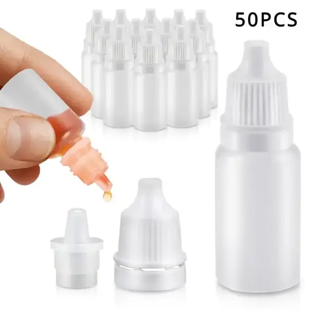 Plastic Dropper Bottles