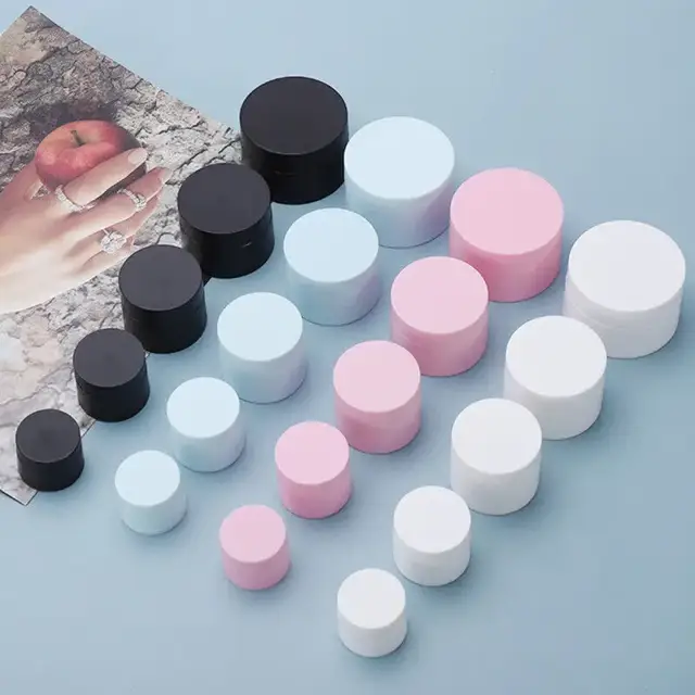 Plastic Cosmetic Jars