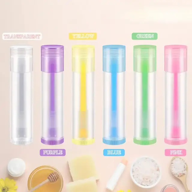 Plastic Lip Balm Tubes view 2