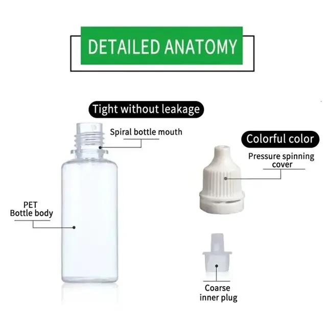 Plastic Dropper Bottles view 2