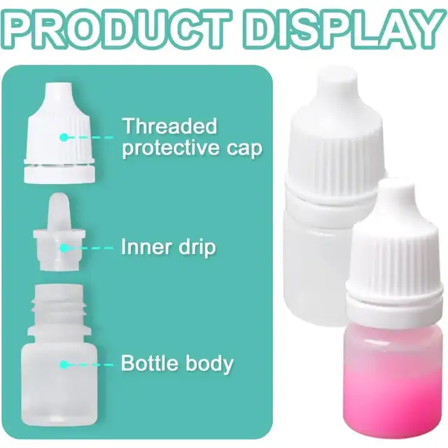 Plastic Dropper Bottles view 2