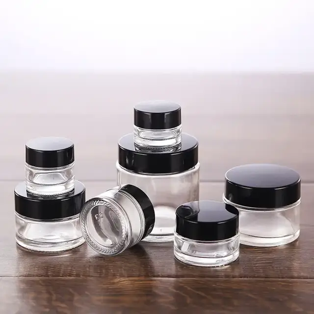 Glass Cosmetic Jars view 2
