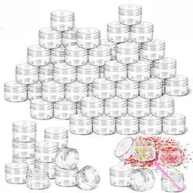 Plastic Cosmetic Jars