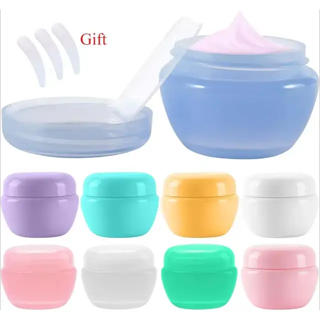 Plastic Lip Balm Pots