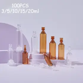 Amber Cosmetic Jars
