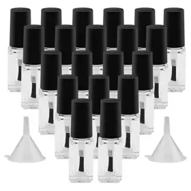 Glass Nail Polish Bottles