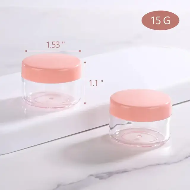 Plastic Cosmetic Jars view 2