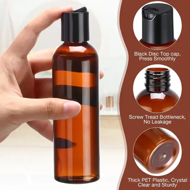 Disc-Top Plastic Squeeze Bottles view 2