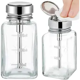 Square Glass Nail Polish Bottles