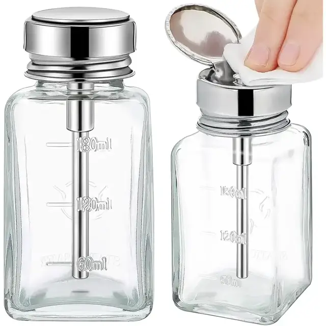 Square Glass Nail Polish Bottles